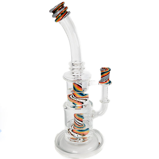 Glass Rig with Double Showerhead