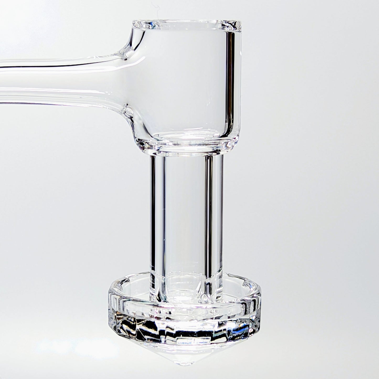 Terp Slurper with Diamond Faceted Bottom | Quartz Banger