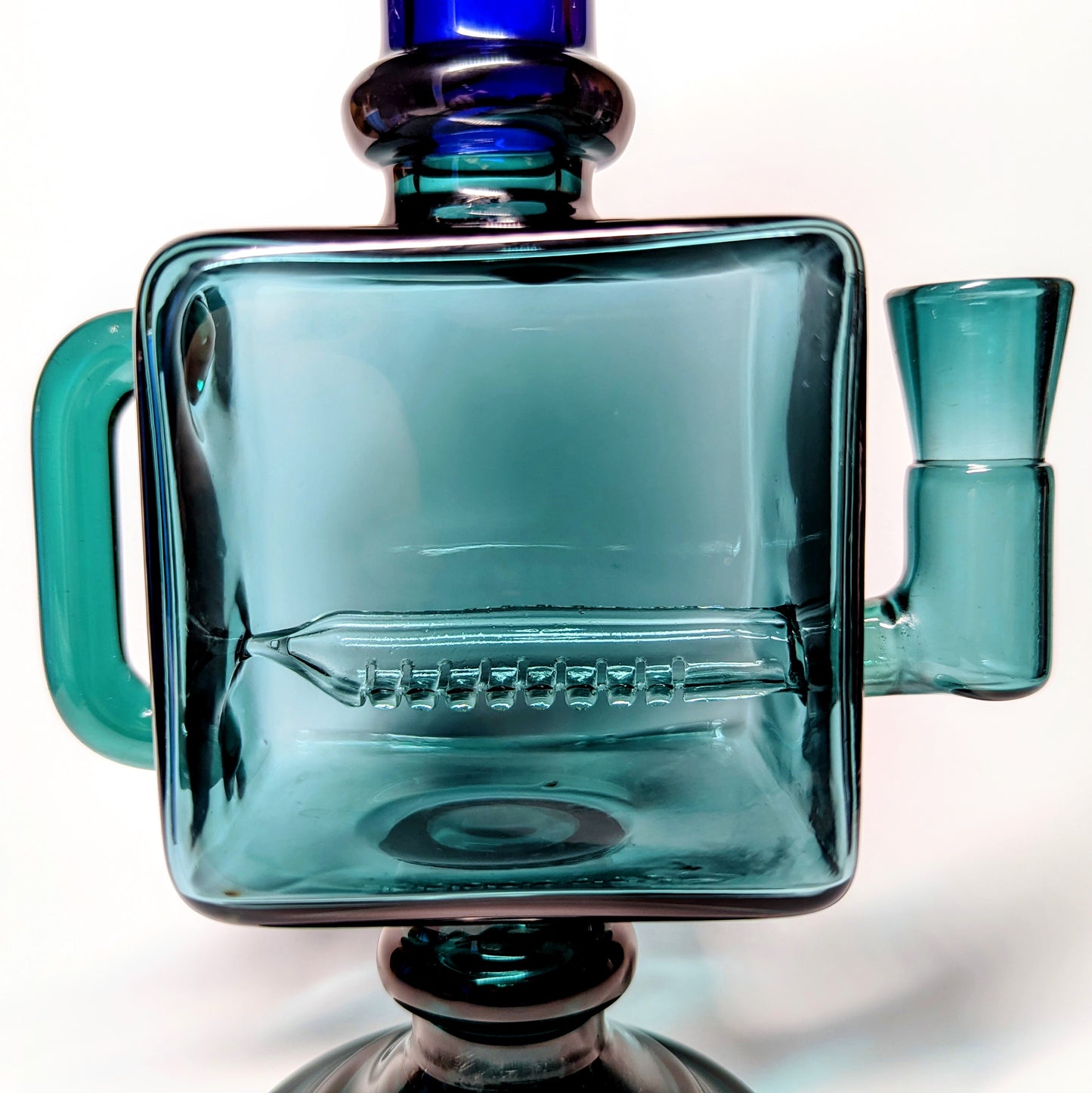 SE Cube Teapot Inline Glass Rig