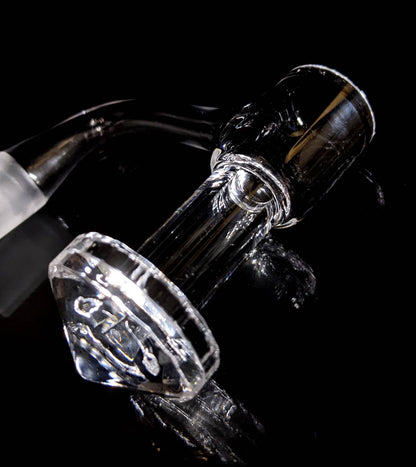 Terp Slurper with Diamond Faceted Bottom | Quartz Banger